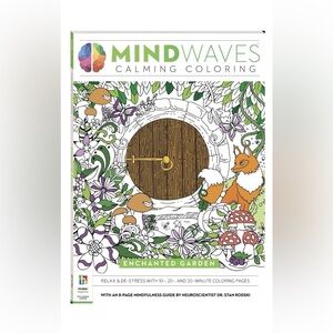 Mindwaves Enchanted Garden Coloring Book